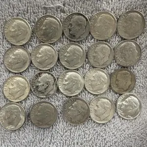 20 Roosevelt Dimes  90% silver