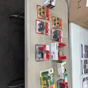 11 - SMALL DIE CAST TRACTORS & IMPLEMENTS