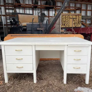 Donated by Anonymous Donor  -  White Solid Wood Desk