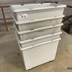 Wheeled Grey Bins
 UNRESERVED