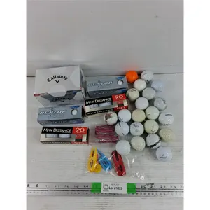 Assorted Golf Balls & Accessories - Dunlop, Callaway, Maxfli