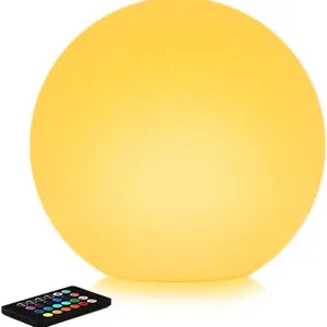 NEW $106 12 Inch Solar Glowing Ball Light Outdoor,