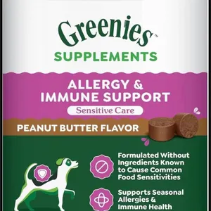 Greenies Allergy & Immune Support 80 Tabs