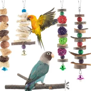 2 Piece Asst Bird Toys Budgie/Cockatiel