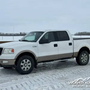 2004 FORD F150 LARIAT CREW CAB PICKUP