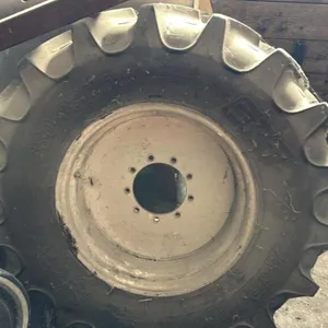 BKT 380/85R24 Rice tire on Prairie Star swather Rim
