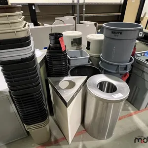 Assortment of Trash/Waste Bins
 UNRESERVED
