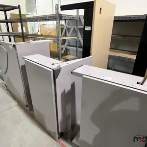 3-Piece Grey Desk & Wood-Top Desk
 UNRESERVED