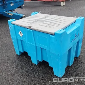Plastic Fuel Bowser, 12 Volt Pump, Hose, Nozzle 