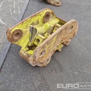 Miller Double Lock Hydraulic QH 65mm Pin to suit 13 Ton Excavator 