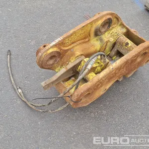 Miller Double Lock Hydraulic QH 65mm Pin to suit 13 Ton Excavator 