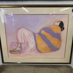 FRAMED & MATTED SOUTHWESTERN PRINT WALL ART