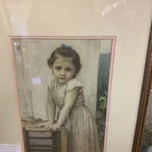 FRAMED & MATTED WILLIAM ADOLPHE BOUGUREREAU