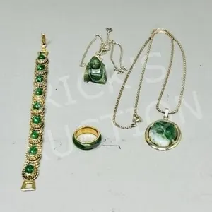 jade jewelry - pendants, bracelet, ring