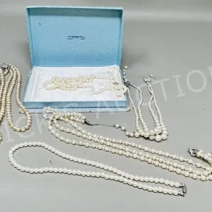 vintage pearl necklaces