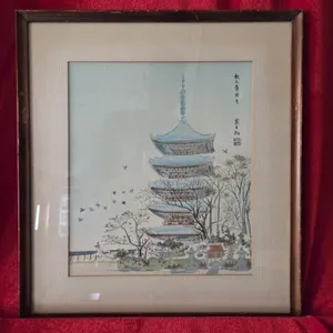 Pagoda in Spring
