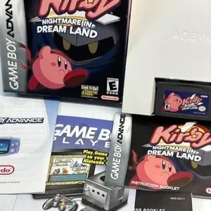 Gameboy Advance Kirby Dream Land Complete