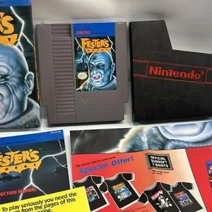 NES Nintendo Festers Quest Game Complete in box