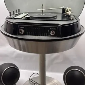 Apollo 711 Electrohome Dome Turntable & Speakers