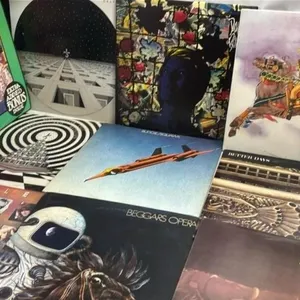 Vinyl Lp Record Lot Budgie Bowie Blue Oyster Cult