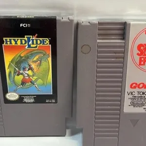 Nintendo NES Game Lot HydLide Golgo 13
