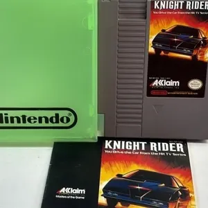 Nintendo NES Game Knight Rider Game & Case