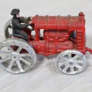Ford Cast Iron Tractor w/Iron Wheels