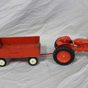 ERTL AC WD 45 Tractor w/AC Grain Cart