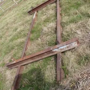 2 Large Metal Frames