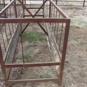 12' Metal Livestock Hay Feeder