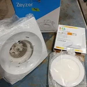 NEW Zeyzer Ceiling extractor fan & NEW  LED