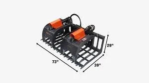 StanForge-SSG72 Stanforge 72" Skid Steer Skeleton Grapple Attachment. (GST 5% & PST 7% charged)