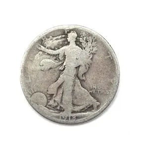 1918 Walking Liberty Half Dollar