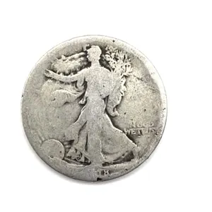 1918 Walking Liberty Half Dollar