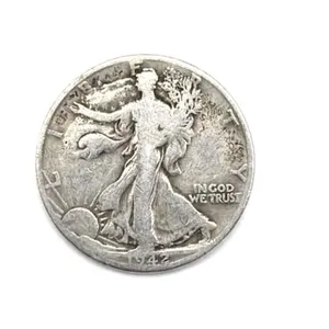 1942-D Walking Liberty Half Dollar