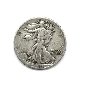 1943-D Walking Liberty Half Dollar