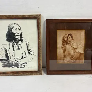 Crowfoot and antique pictures.