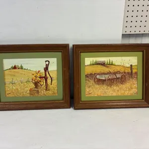 S Grant oil paintings. 16” x 14”