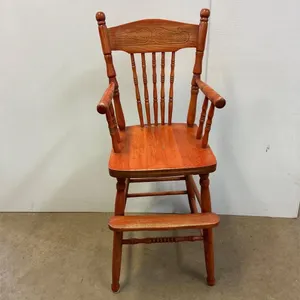 Wooden high chair. Doll Chair.