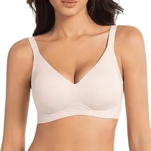 NEW (XL) BEIGE Wireless Seamless Bra