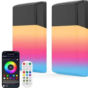 NEW $45 RGB Outdoor Wall Light Fixtures