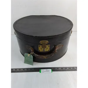 Vintage Eaton's Hat Box w/Hat Pins - 17.5" Diameter x 9" High