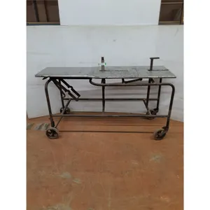 * Moose Jaw Union Hospital 1962 Morgue Trolley - 58x20x37" - CANNOT SHIP