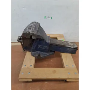 * Record English Shop Vise w/8" Jaws - 19" Length - CANNOT SHIP, Dolly Not Included