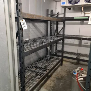 (3) Metal Wire Shelving Units