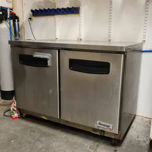 Non-functioning Centaur Plus Commercial Refrigerator with Contents