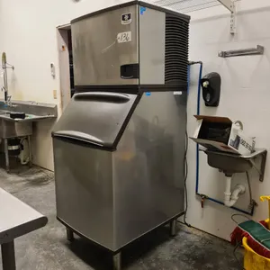 Manitowoc Model B570 Ice Machine with Stainless Steel Body