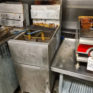 Dean Stainless Steel Gas Commercial Deep Fryer, Model SR42GNS