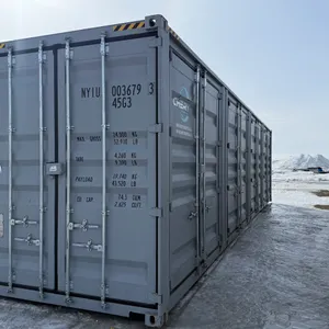 40' High Cube Sea Container W/ 4 Side Doors