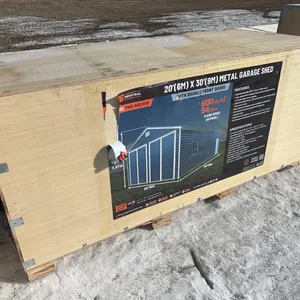 20' x 30' Metal Garage Shed - StanForge - MS2030